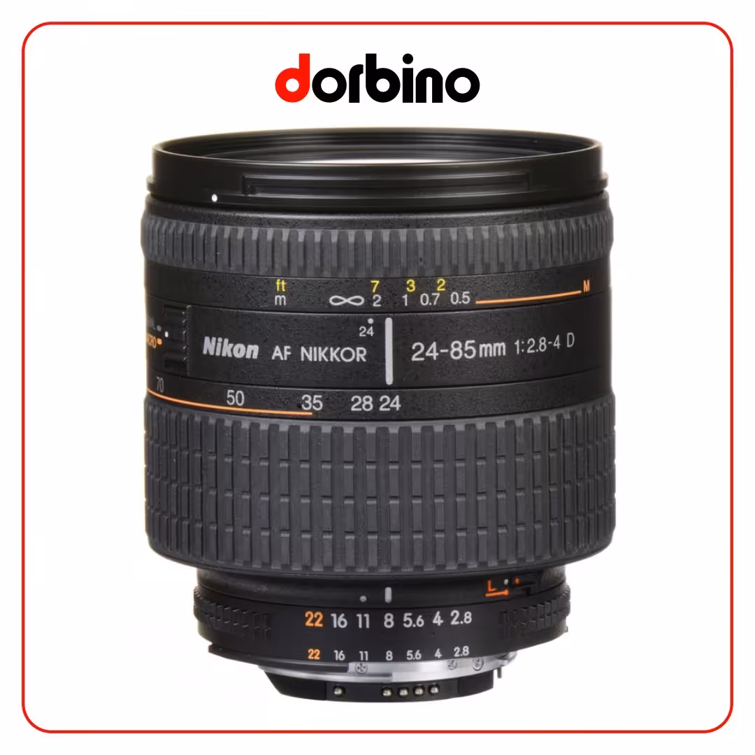 لنز نیکون Nikon AF Zoom-NIKKOR 24-85mm f/2.8-4D IF Lens - فروشگاه دوربین دوربینو