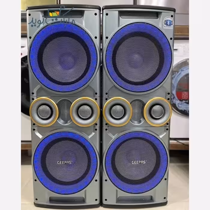 اسپیکر 2 قلو و حرفه ای جیپاس مدل 8518 (پس کرایه)