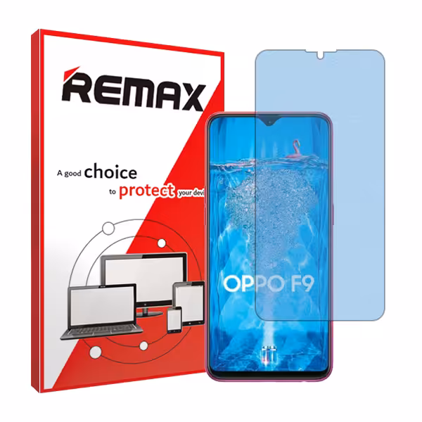 گلس اوپو F9 Pro مدل هیدروژلی آنتی بلو برند ریمکس کد S