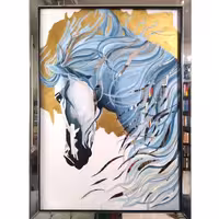 تابلو دکوراتیو برجسته آینه ای