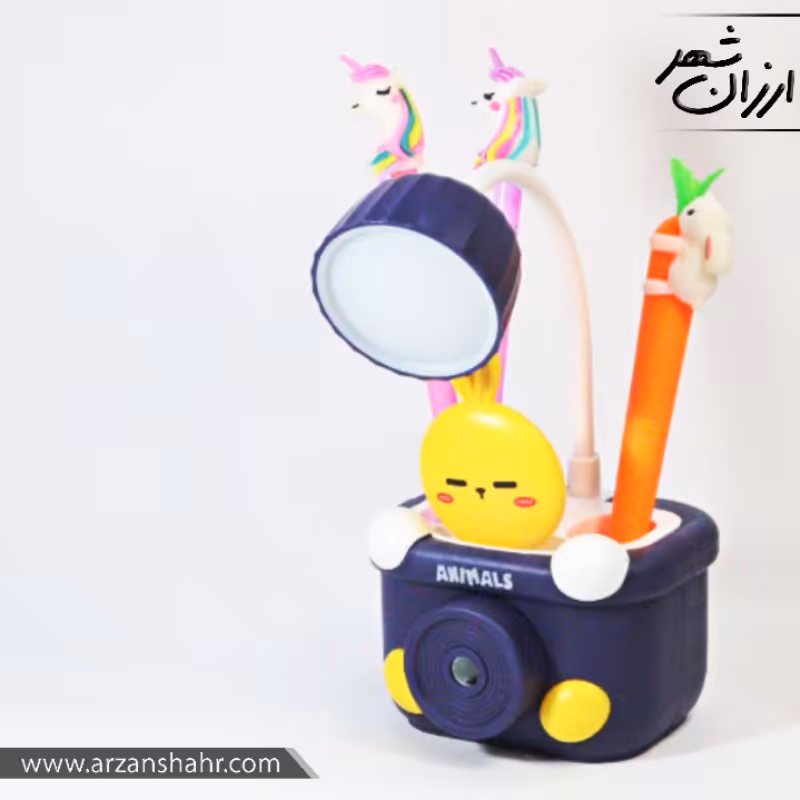 چراغ مطالعه و مداد تراش رومیزی فانتزی