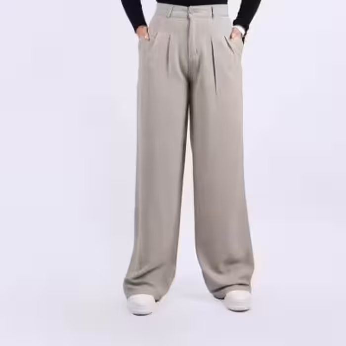 شلوار بگ‌ لینن