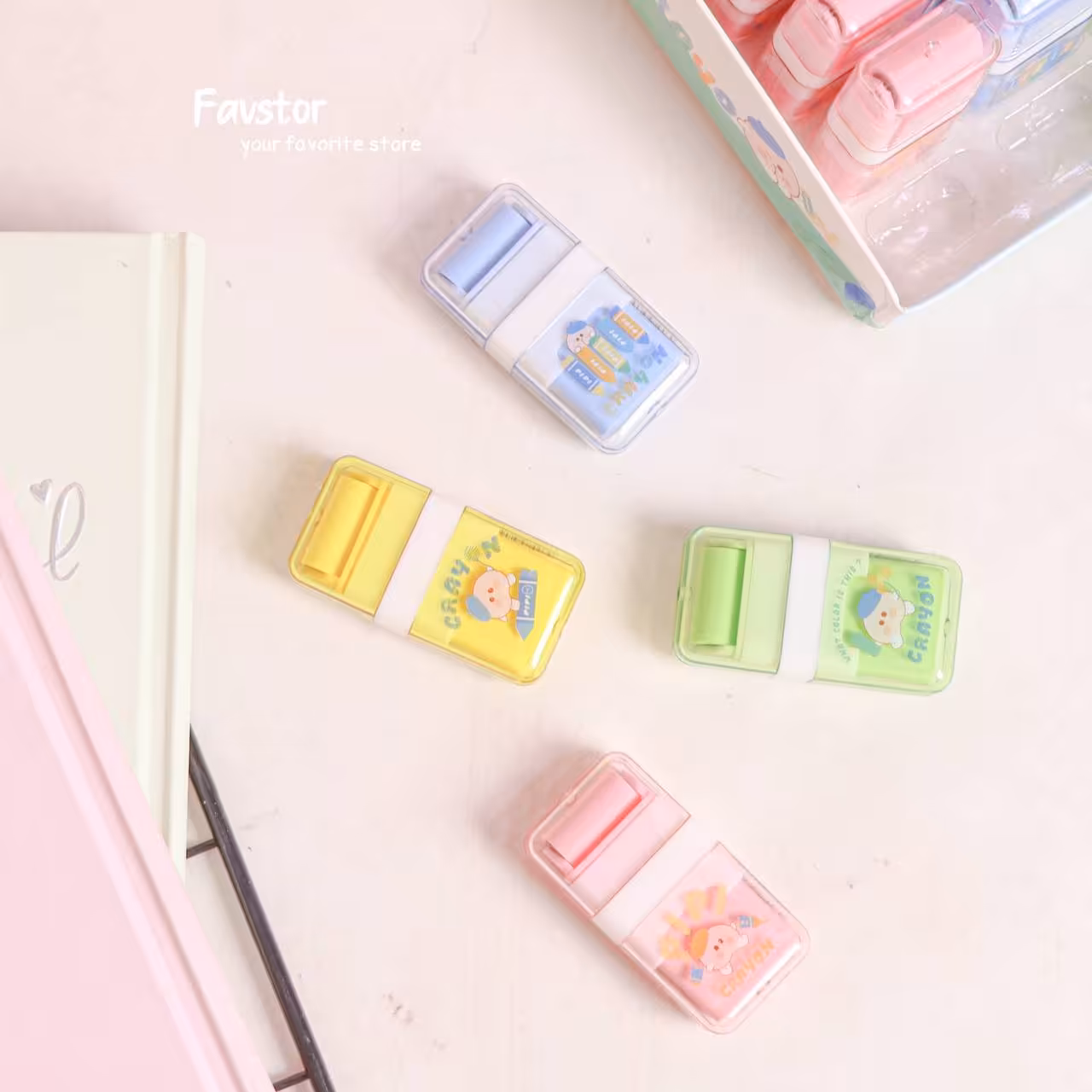 پاک کن غلطکی TOCHAIN طرح CRAYON کد MY008