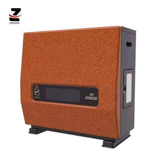 بخاری گازی سپهر الکتریک پگاه نمای مسی متالیک مدل 9000