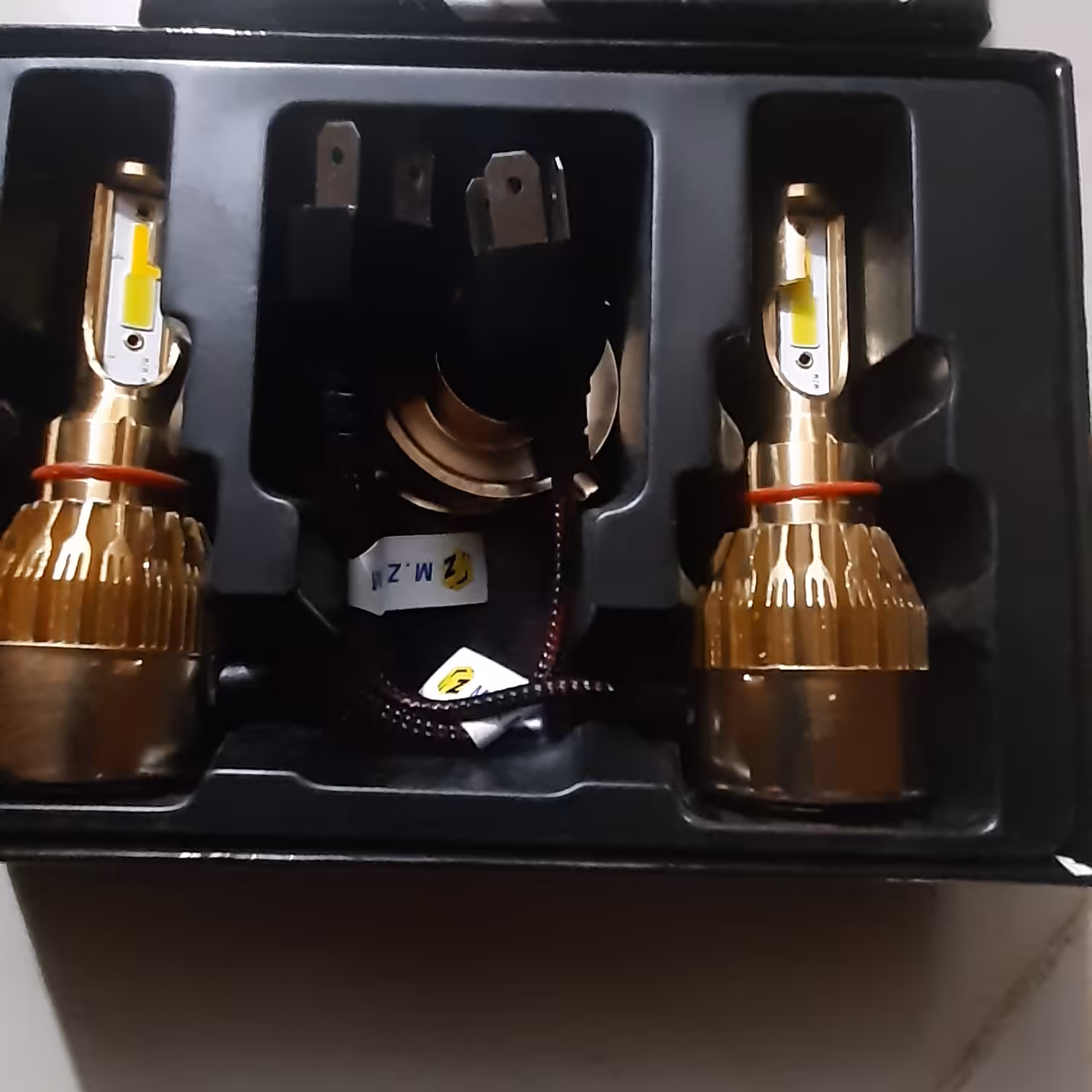 هدلایت دو کنتاک H4 سه رنگ فلشر دار بسته دو عددی  h4