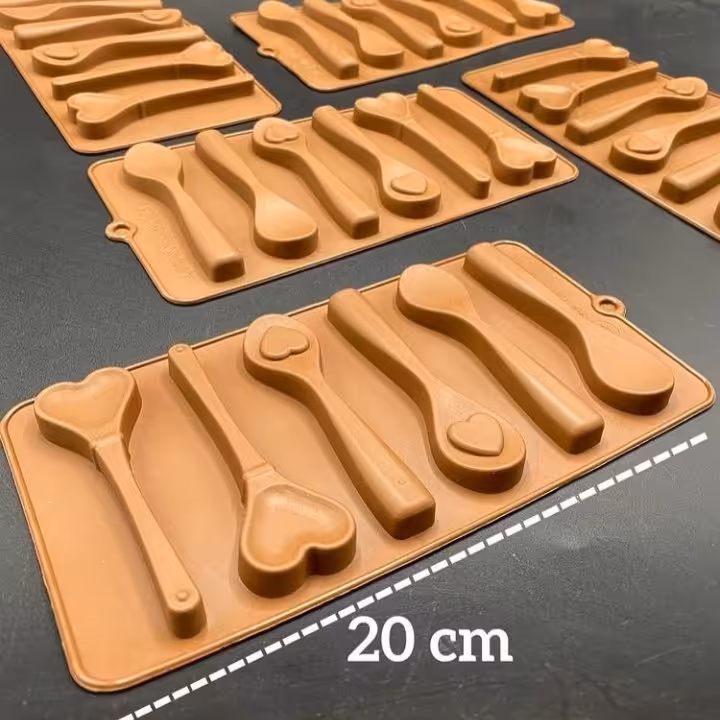 قالب سیلیکونی طرح قاشق