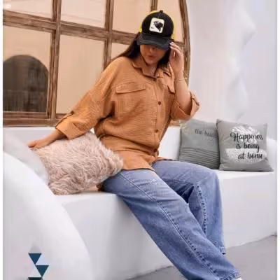 کد1402مدل سریتا شومیز مانتویی تابستانه