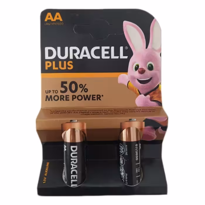 باتری قلمی دوراسل مدل Plus بسته 2 عددی