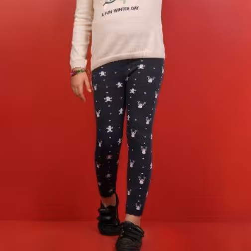 لگ بافت دو لایه دخترانه شیک و زیبا کیفیت تضمینی  بسیار ضخیم در 3 رنگ جذاب 