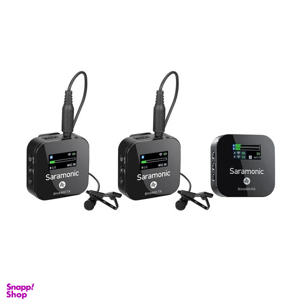 میکروفن بی‌ سیم سارامونیک مدل Blink900 B2 مجموعه 3 عددی