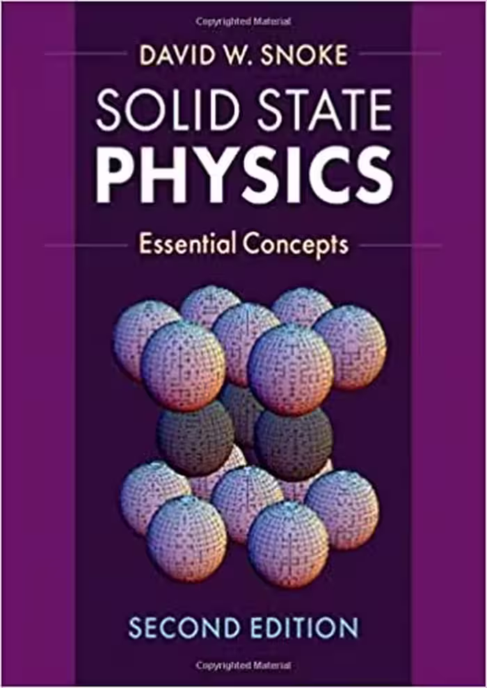 󾕇 دانلود کتاب Solid State Physics - Essential Concepts, 2nd ed, 2020 - دانلود کتاب های دانشگاهی