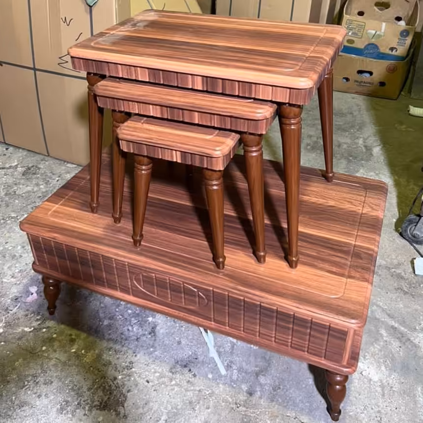 میز جلو مبلی کشودار وکیومی