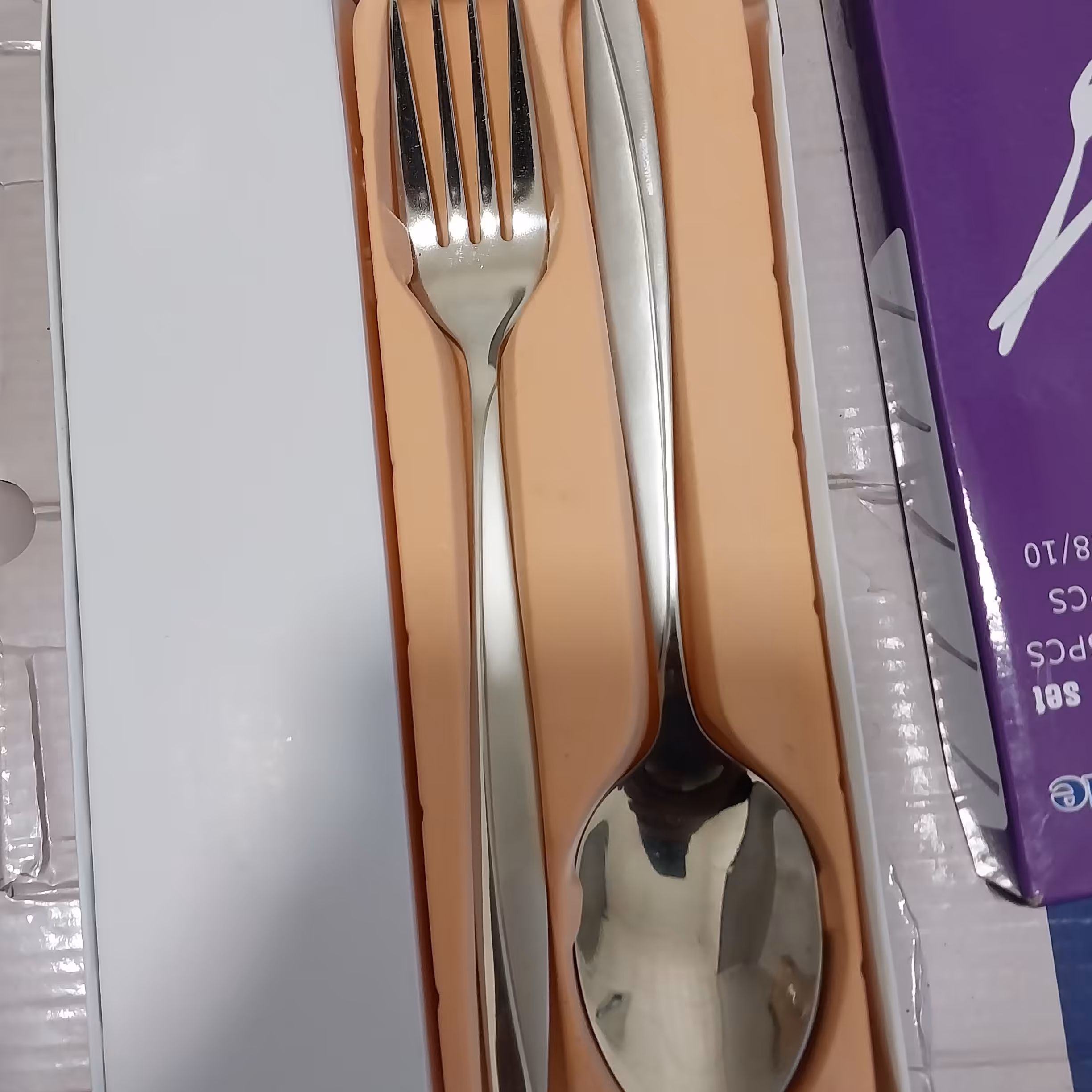 قاشق چنگال بسته ای یونیک 