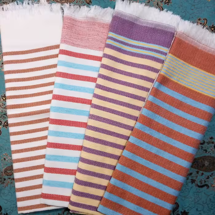 حوله دست و صورت دستباف(سایز 1)