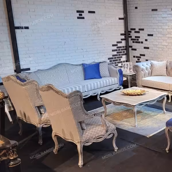 سرویس مبلمان ابزاری ایتالیایی و چستر (ارسال با باربری پس کرایه)