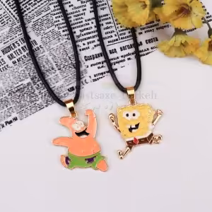 ست گردنبند باب اسفنجی و پاتریک فانتزی و کارتونی