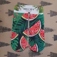 پک سه جفتی جوراب مچی چاپی یلدایی