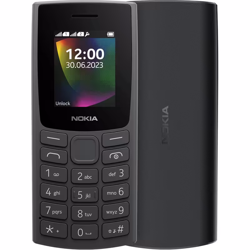 گوشی ساده نوکیا مدل Nokia 106 2023 | TA-1564 DS دو سیم‌ کارت   رم خور (ریجستر   گارانتی و پشتیبانی 6 ماهه ) | موبوران