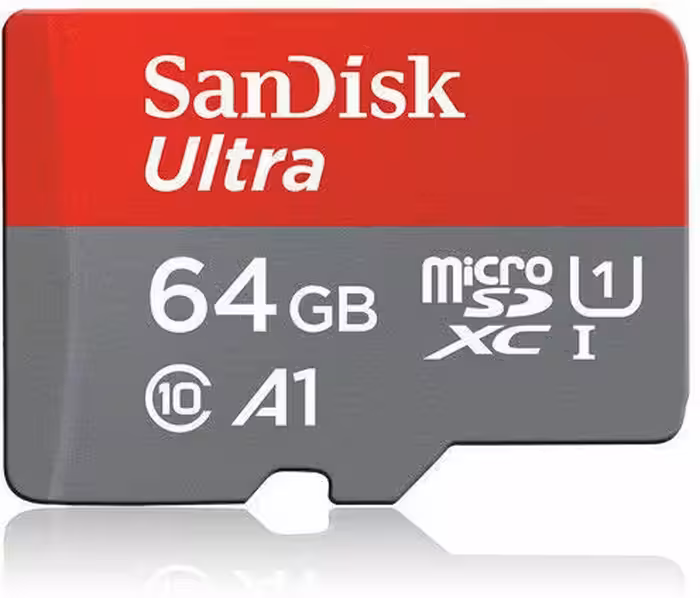 مموری کارت microSDXC سندیسک Class10 UHS-I Ultra A1 100Mbps ظرفیت 64 گیگابایت