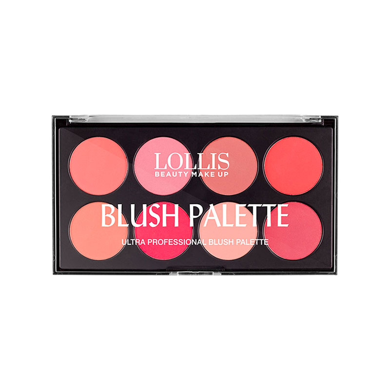 پالت رژگونه فوق حرفه ای لولیز کد 1 (لولیس) Ultra Professional Blush Palette | فروشگاه ارس ترک