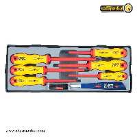 ست پیچ گوشتی دو سو و چهارسو فورس 7 عددی مدل T20712N