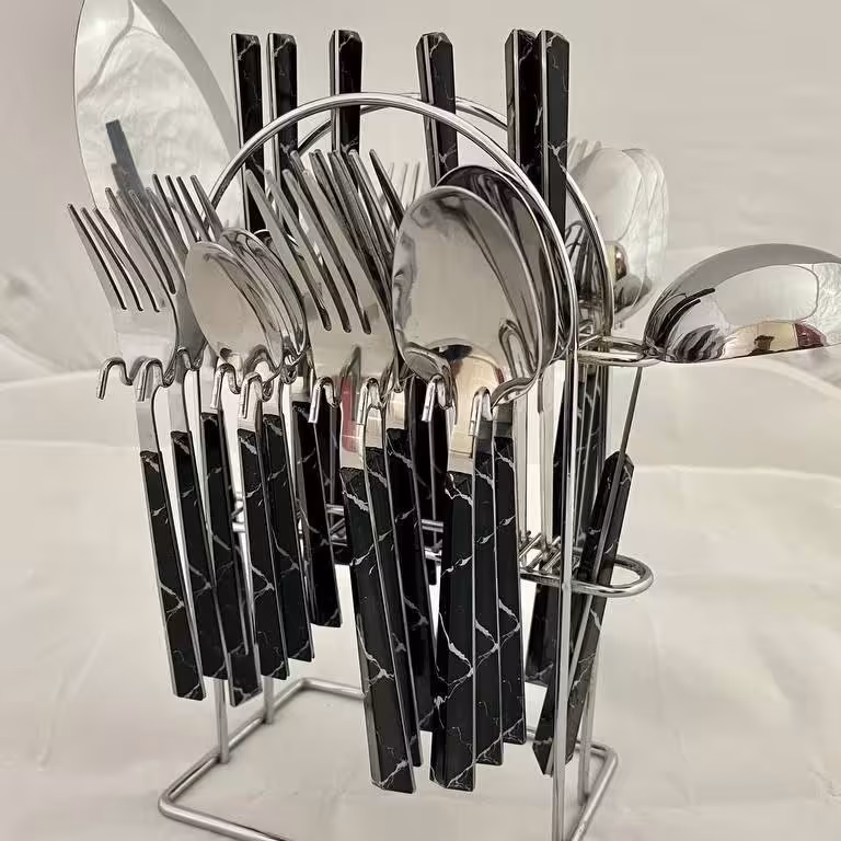 سرویس قاشق و چنگال 33 پارچه آویز