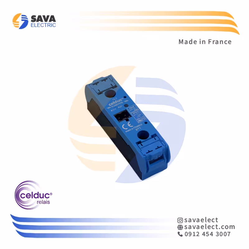 خرید رله الکترونیکی (SSR) تک فاز باریک 75 آمپر SU867070 سلدوک فرانسه | ساوا الکتریک
