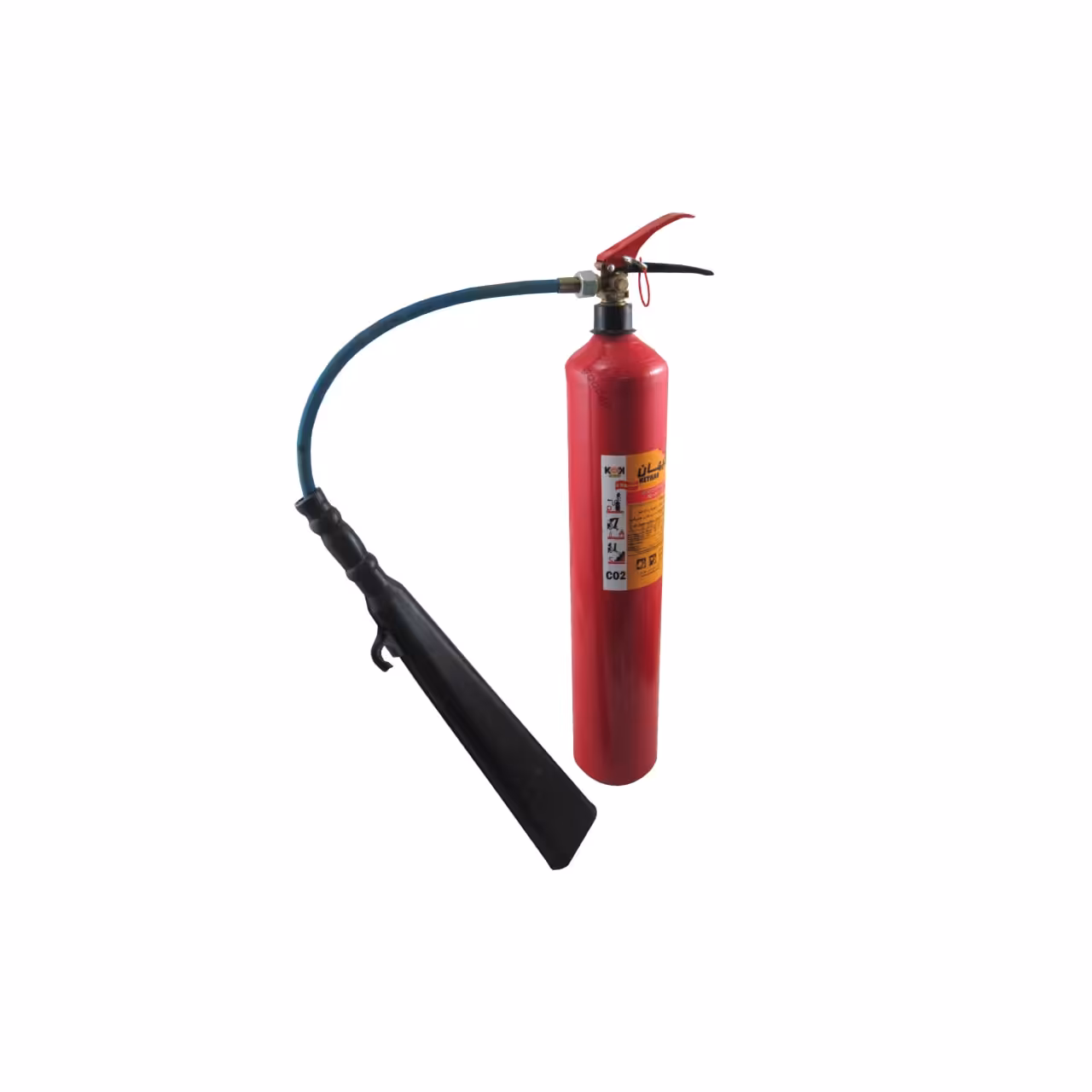 کپسول آتش نشانی دی اکسید کربن 4 کیلویی CO2