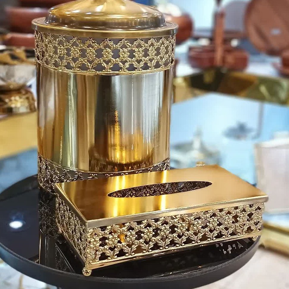 سطل و دستمال