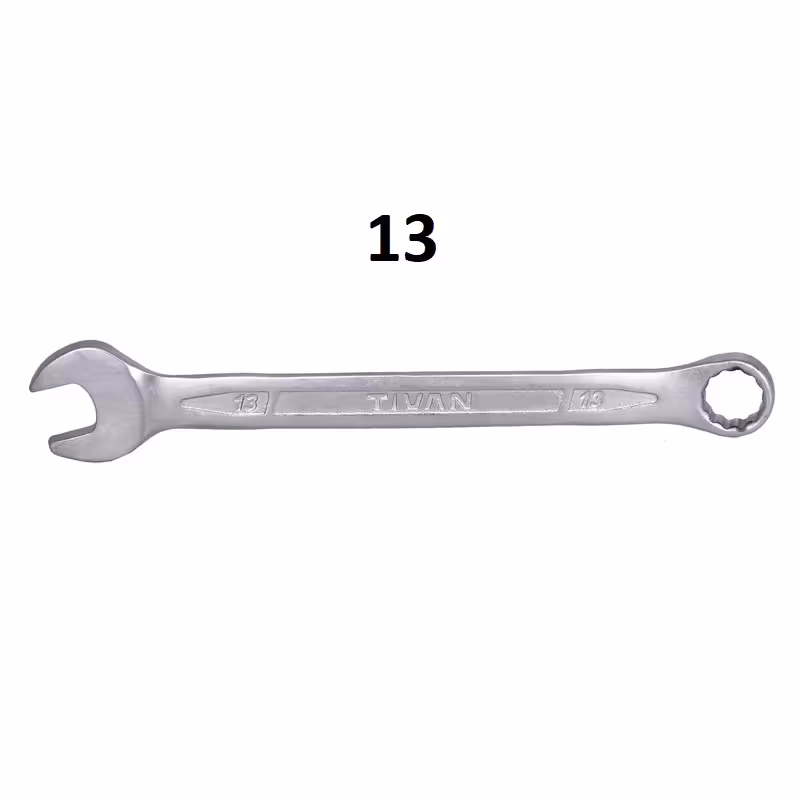 آچار یکسر تخت و یکسر رینگی تیوان مدل 13 میلی متر