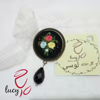 گل سینه گلدوزی لوسی کد032