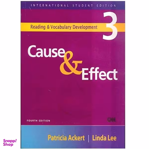 کتاب زبان Reading And Vocabulary Development 3 Cause And Effect اثر Patricia Ackert انتشارات هدف نوین