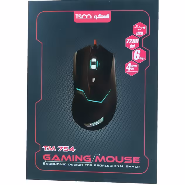 ماوس مخصوص بازی تسکو مدل TM 754