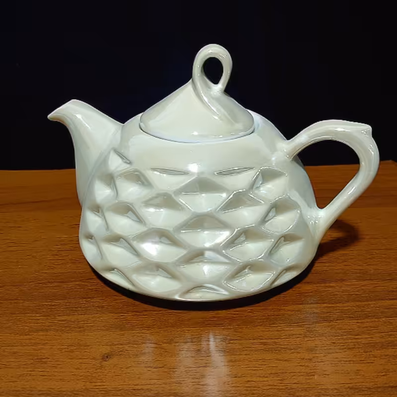 جنس چینی دما بالا ( پرسلان
مستقیم و بدون واسطه از تولید کننده  آبکاری pvd درب طرح دار  لعاب صدفی شیک جدید بدون مشابه