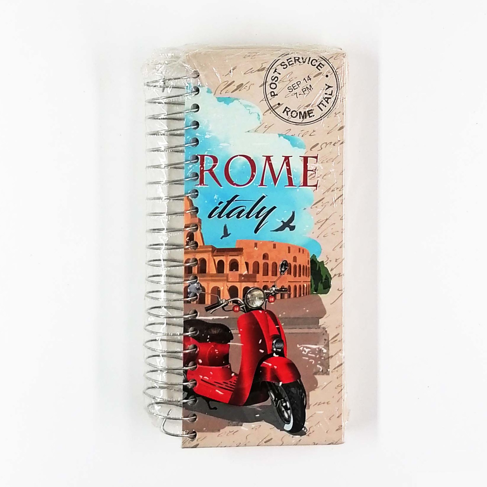 دفترچه یادداشت مدل To Do List طرح Rome جنس جلد کار مقوا سخت
