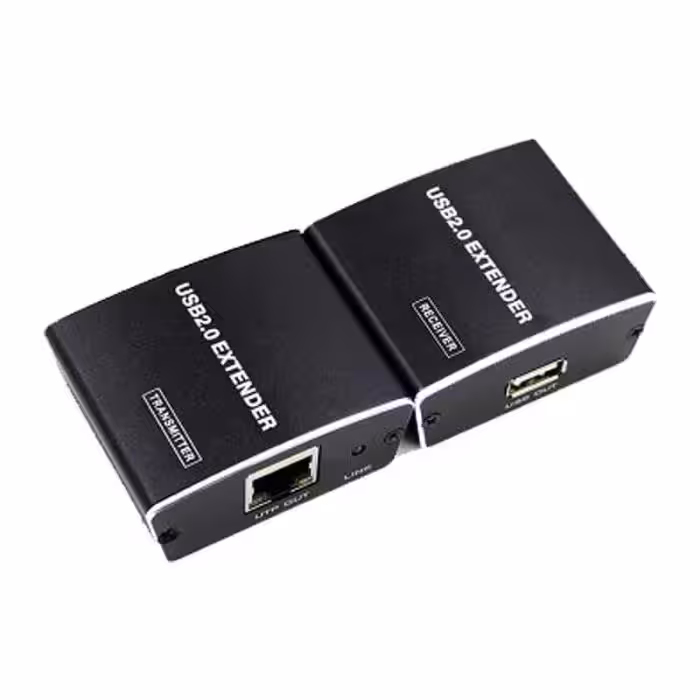 افزایش طول USB بر روی کابل شبکه تا 100 متر لایمستون LS-U2E100