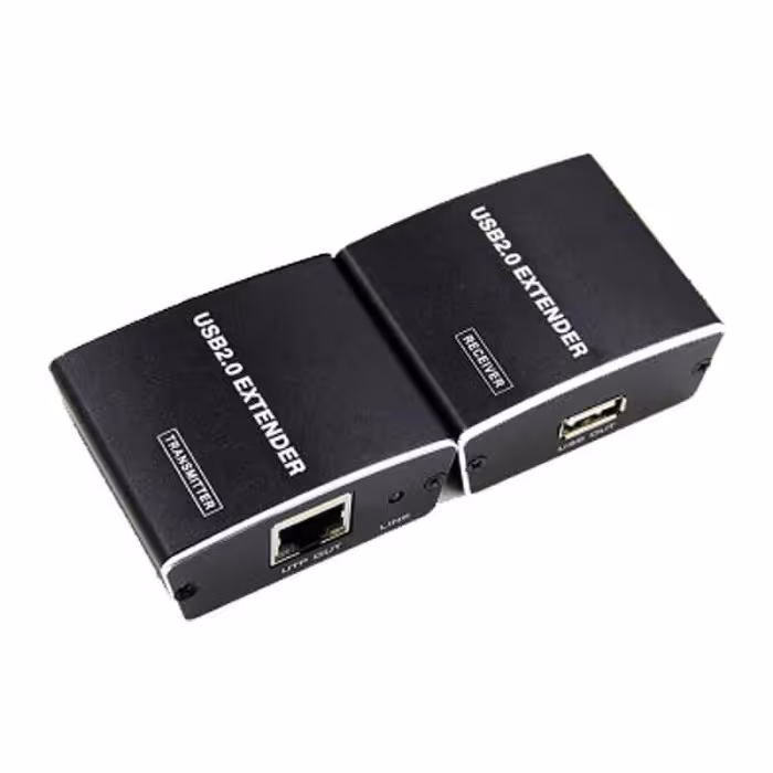 افزایش طول USB بر روی کابل شبکه تا 100 متر لایمستون LS-U2E100