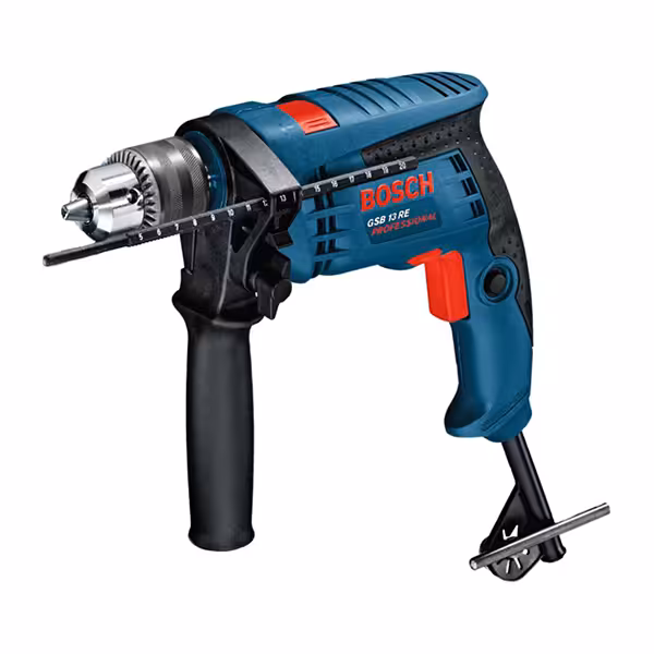 دریل ضربه ای بوش 600 وات مدل GSB 13 RE