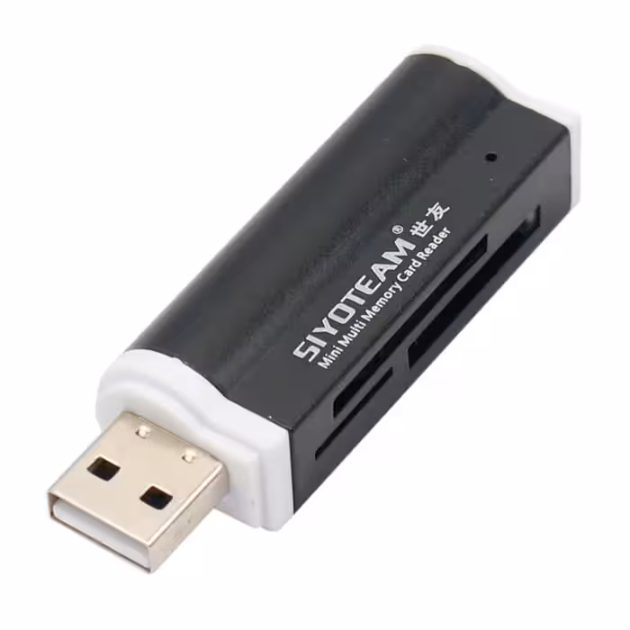 کارت خوان چند کاره سایوتیم USB2.0 مدل SY-662SIYOTEAM SY-662 USB 2.0 Card Reader