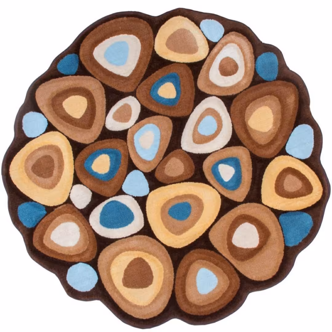 فرش زرباف صد درصد اکلریک بدون بو وقارچ دارای 2 سال ضمانت سایز 1در 1 