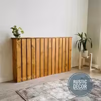 کاور شوفاژ چوبی (روشوفاژی) روستیک دکور مدل ads600