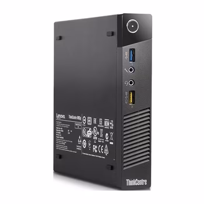 تین کلاینت استوک لنوو مدل Tiny m93 با پردازنده Core i5 4th رم 4GB ddr3 حافظه 500GB Hdd