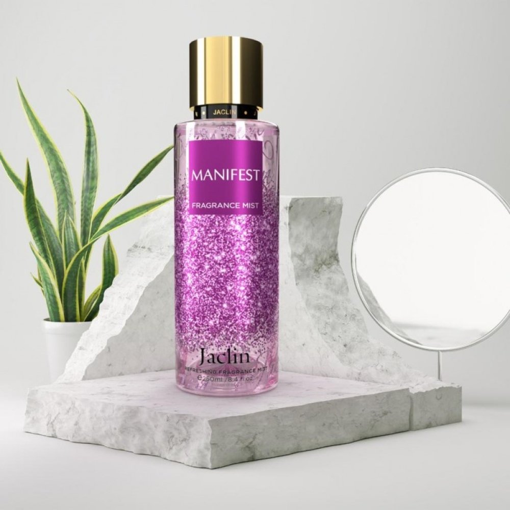 بادی اسپلش ژاکلین رایحه مشابه lancome manifest  حجم 250 میلی لیتر