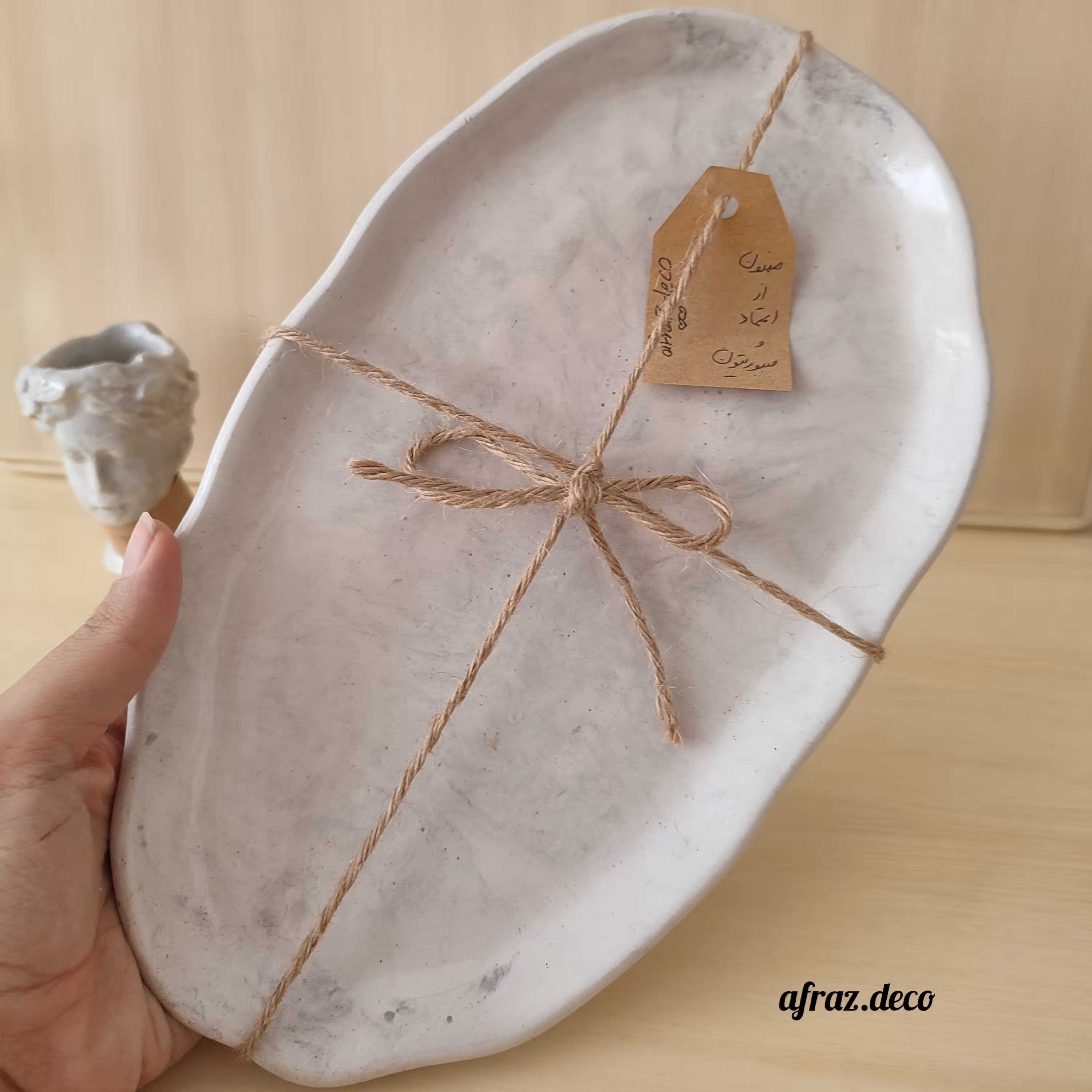 سینی دفرمه بتنی 