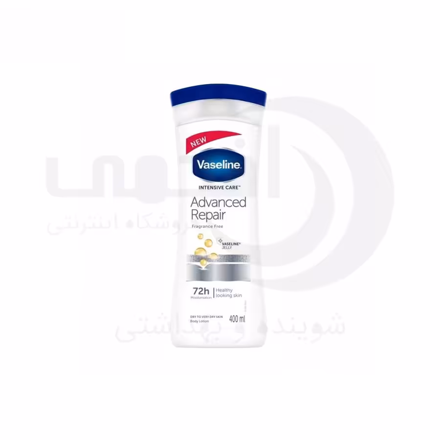 لوسیون بدن وازلین مدل Advanced Repair حجم 400میل - فروشگاه اینترنتی افخمی