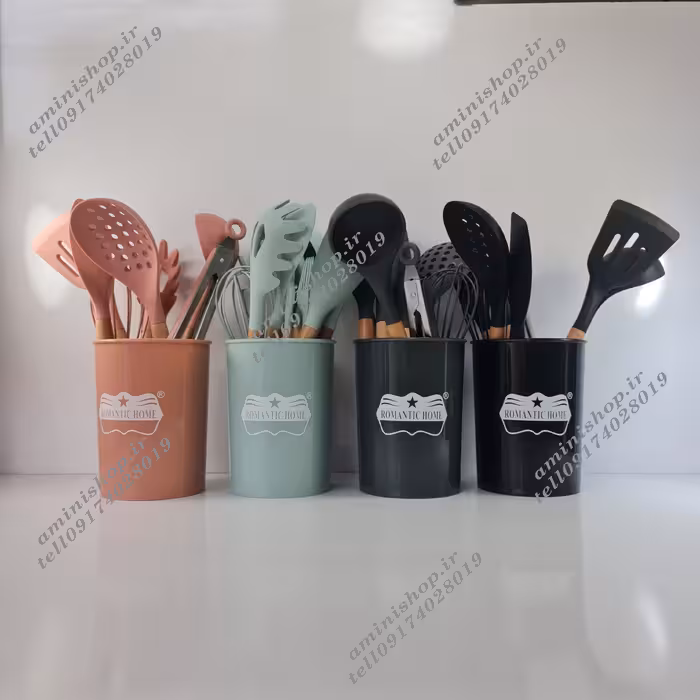 ست کفگیر 9تیکه رمانتیک هوم (کیچن ست)