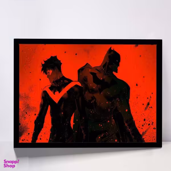 تابلو مدل batman nd night کد F-11008