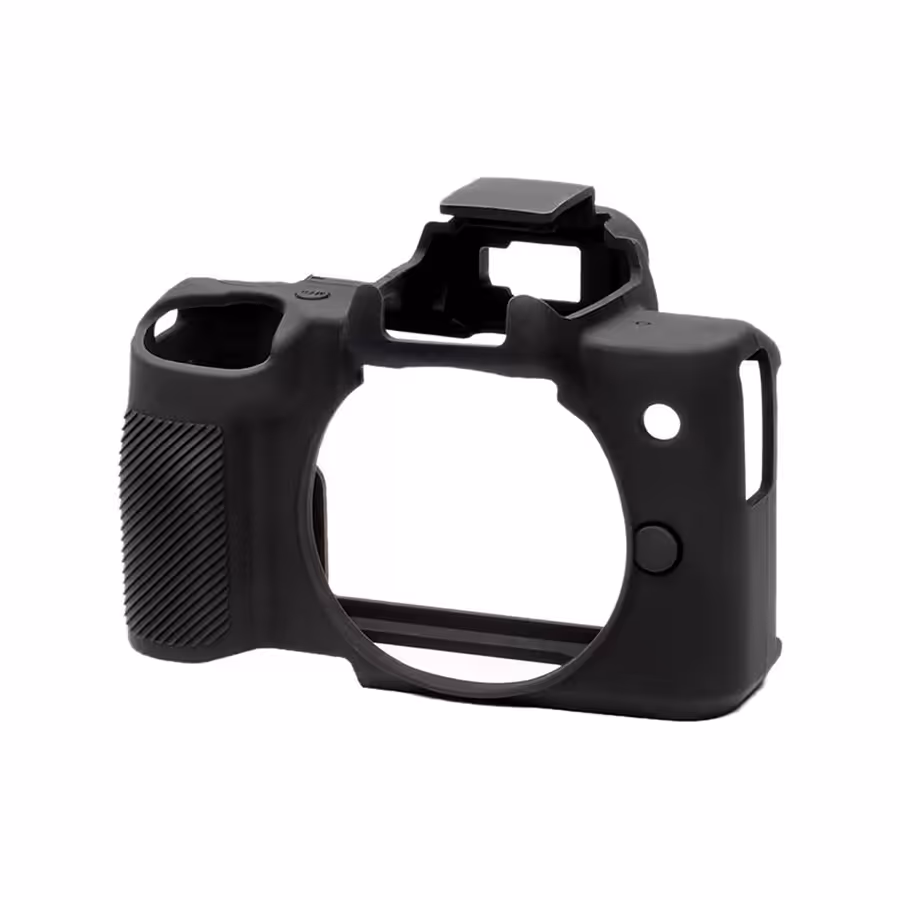 کاور سیلیکونی کانن Silicon cover of Canon camera M50 / M50 II رنگ مشکی