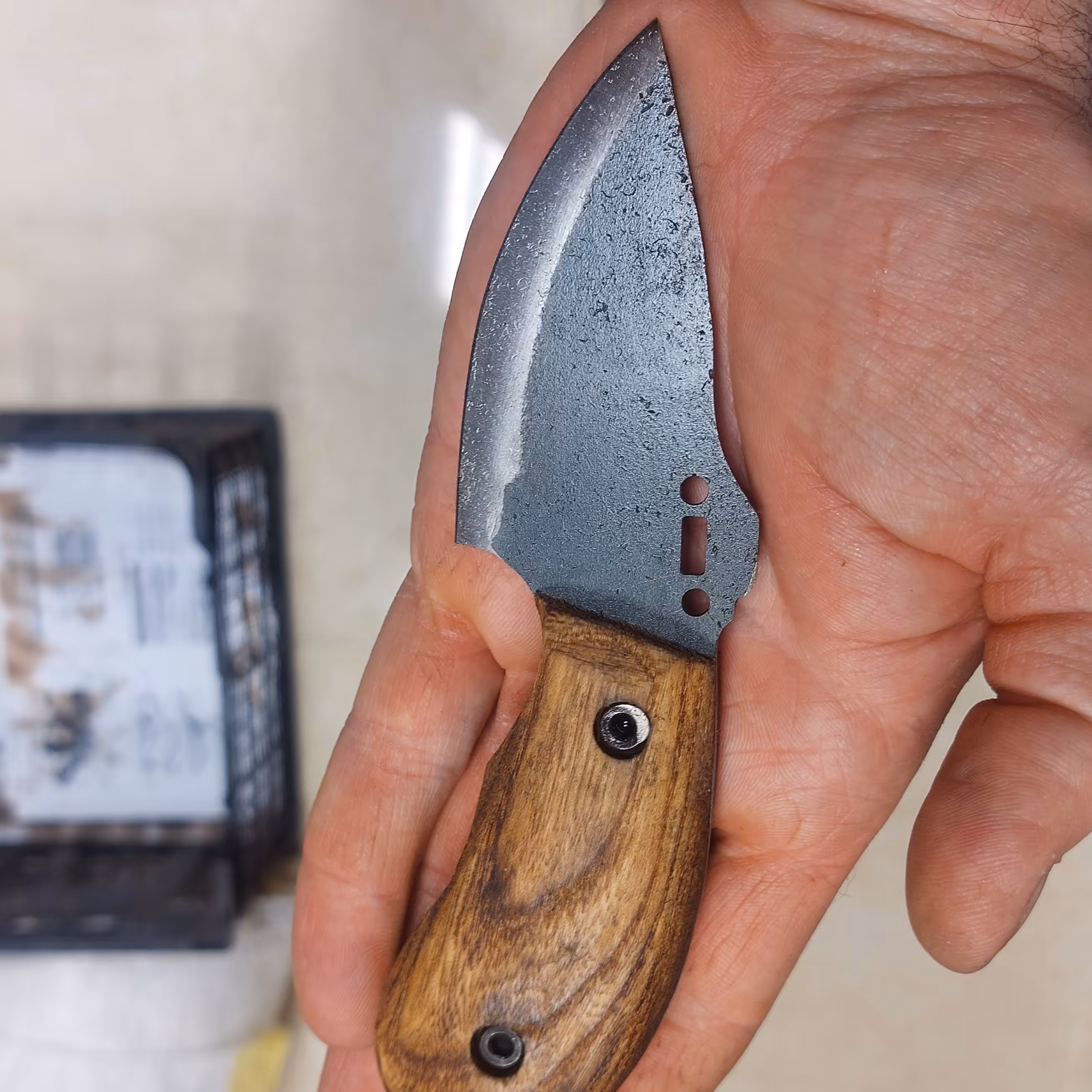 چاقوی پوست کنی فولادی( تیزی)                       