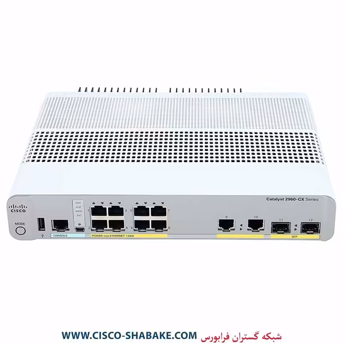 سوئیچ سیسکو WS-C2960CX-8PC-L